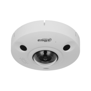 Cámara IP ojo de pez 12MP con IA audio bidireccional y alarma