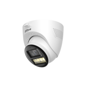 Cámara HDCVI domo 2MP 1080p Smart Dual Light 40m Audio bidireccional Semimetálica