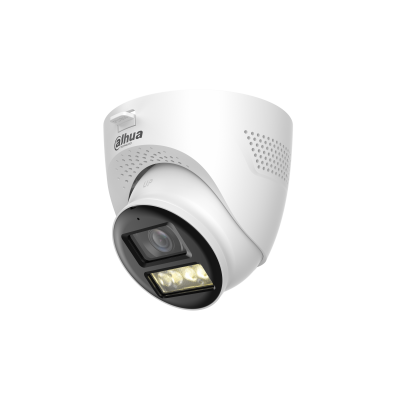 Cámara HDCVI domo 2MP 1080p Smart Dual Light 40m Audio bidireccional Semimetálica