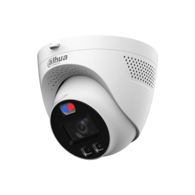 Cámara HDCVI domo 5MP Smart Dual Light con alarma y luces Semimetálica - Imagen 3