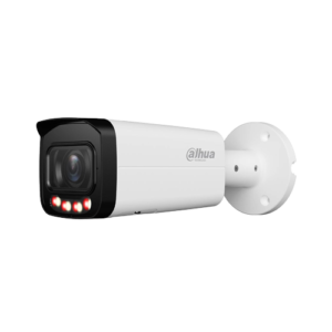 Cámara IP bala 4MP Lente motorizado, Dual light con IA IR 60m