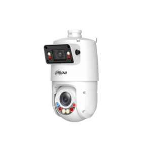 Cámara IP PTZ 4MP 25x DUAL Lente fijo 4MP 2.8mm con IA y audio bibireccional