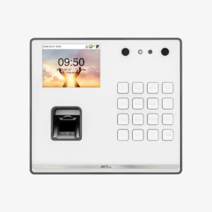 Terminal de control de acceso, tiempo y asistencia 500 rostros, 1000 huellas y contraseñas