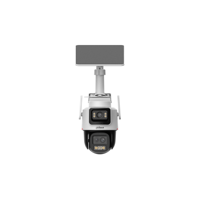 Cámara IP Panel Solar, lente dual 4MP y 3MP dual light con audio micro SD - Imagen 2