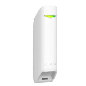 Detector de Movimiento tipo Cortina Ajax - Protección de Ventanas y Pasillos Blanco