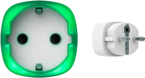 Enchufe Inteligente tipo F Ajax Socket - Monitor de Consumo y Control Remoto