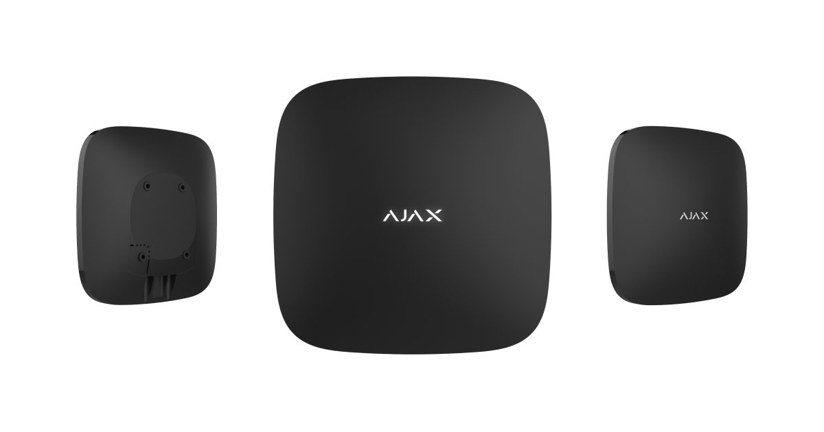 Central de Alarma Ajax Hub 2 (4G) - Panel con Ethernet y Doble SIM Negro