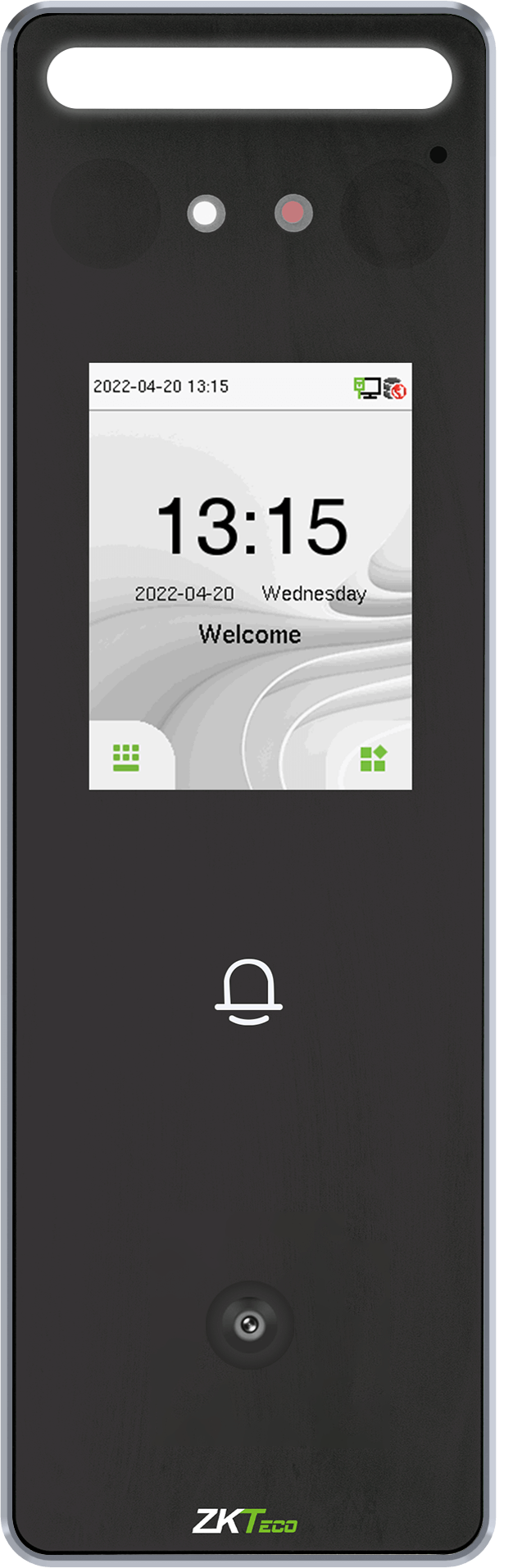 Terminal de control de acceso, tiempo y asistencia 500 rostros, 3000 huellas, 3000 tarjetas para exterior - Imagen 4