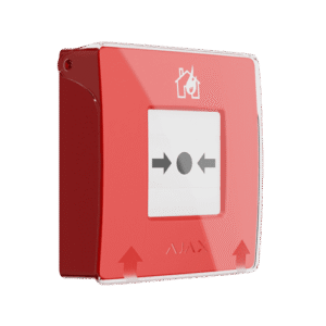 Pulsador de Incendio Inalámbrico Ajax ManualCallPoint - Incluye Protector