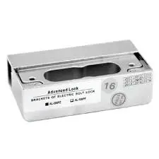 Soporte para electromagnética de perno para puertas de vidrio. Instalaciones del piston