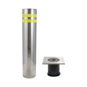 Bolardo extraíble diámetro 168 mm altura desde el suelo 600 mm incluye BOL1168-R y clave