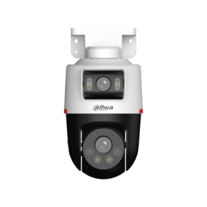 Cámara IP DUAL 4MP Lente fijo 2MP 3.6mm con IA y audio bibireccional