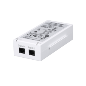 Inyector PoE Gigabit Dahua - Soporta PoE / PoE+ / Hi-PoE para Cámaras