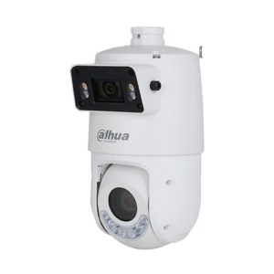 Cámara IP PTZ 25x 4MP DUAL Lente fijo 4MP 2.8mm con IA y audio bibireccional