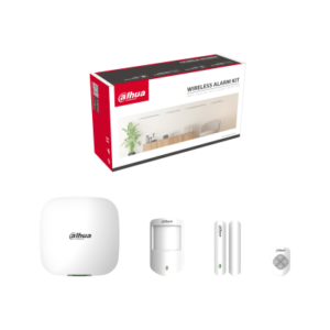 Kit de Alarma WiFi Dahua - Panel Inalámbrico + PIR + Contacto + Control
