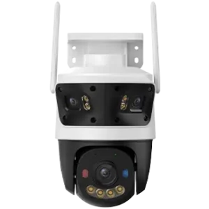 Cámara IP Wi-Fi TRIPLE 3MP Fijo x2 5MP PT IMOU Cruiser Triple Full Color con alarma y luces disuasorias