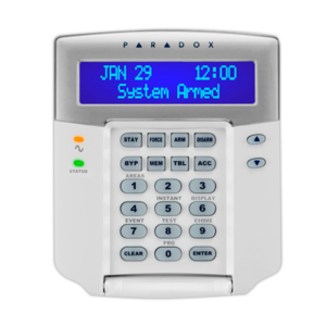 Teclado LCD Paradox K641 - 32 Caracteres Exclusivo para Centrales EVO