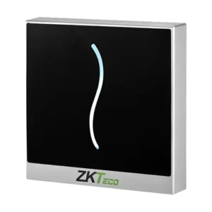 Lector de tarjetas Mifare 13.56MHz salida RS485 ajustable de 26 o 34 bits