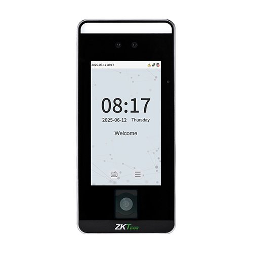 Terminal de control de acceso, tiempo y asistencia 6000 rostros 3000 palmas 10.000 Lector QR - Imagen 2