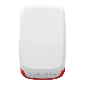 Sirena Inalámbrica de Exterior Paradox 100dB - Luz Estroboscópica y Baterías