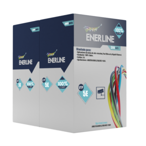 Cable UTP categoría 5E 100% cobre 300m