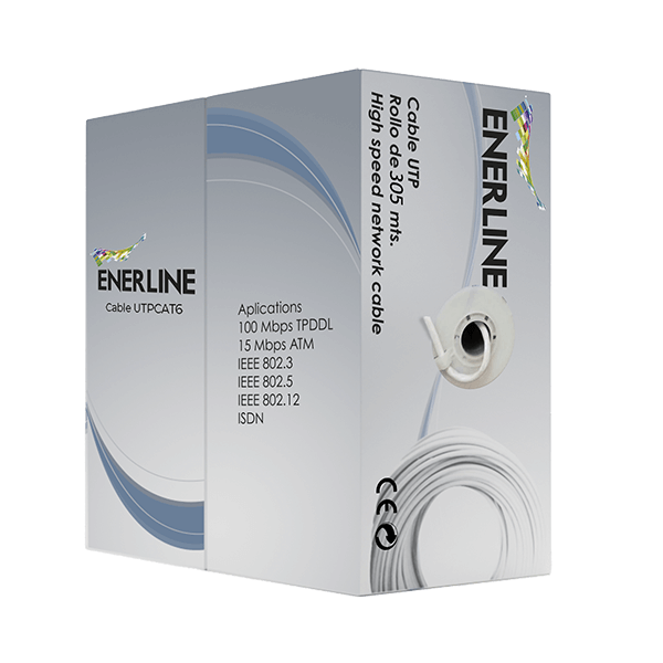 Cable UTP Categoría 6 300m