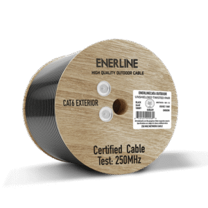 Cable UTP Categoría 6 para exterior 300m