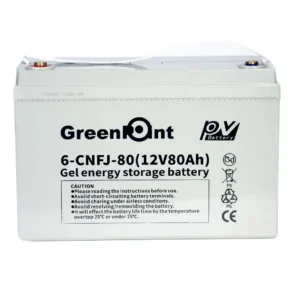 Batería de Gel 80Ah 12V GreenPoint