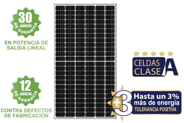 Panel solar 545W monocristalino Connera