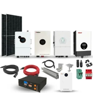 Sistemas solares híbridos con respaldo