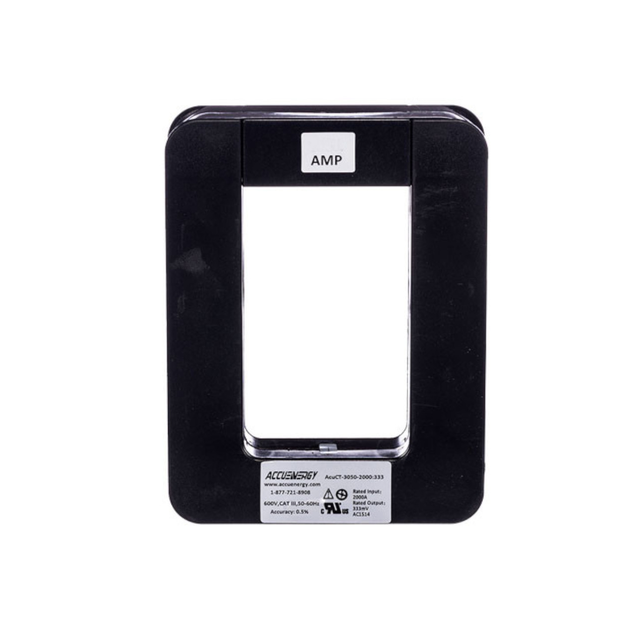 Accuenergy Transformador De Corriente 400A, vista frontal