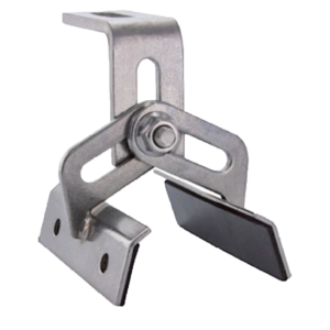 ALURACK ESTRUCTURA CLAMP TRAPEZOIDAL, vista frontal