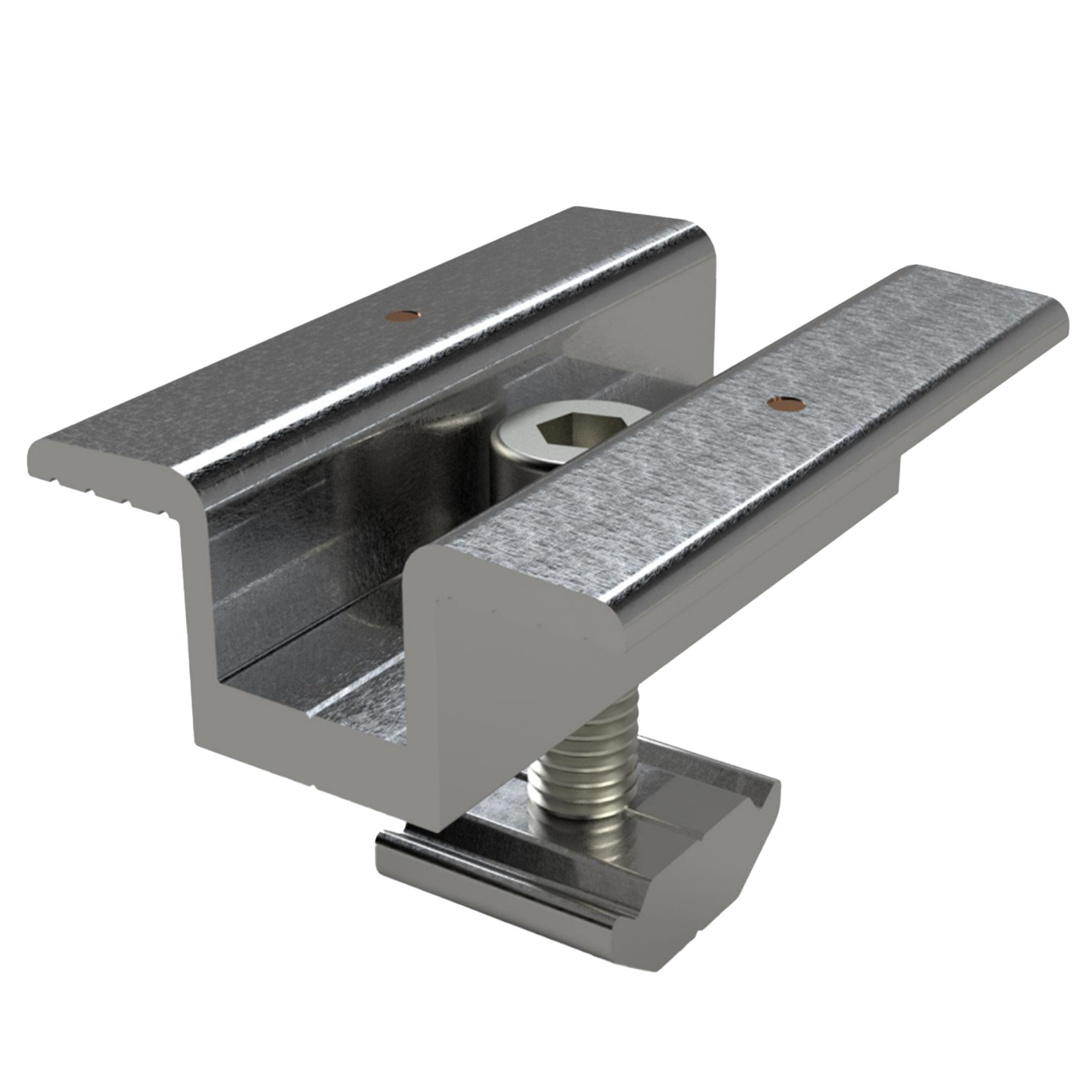 ALURACK ESTRUCTURA MCLAMP 4 CM, vista frontal