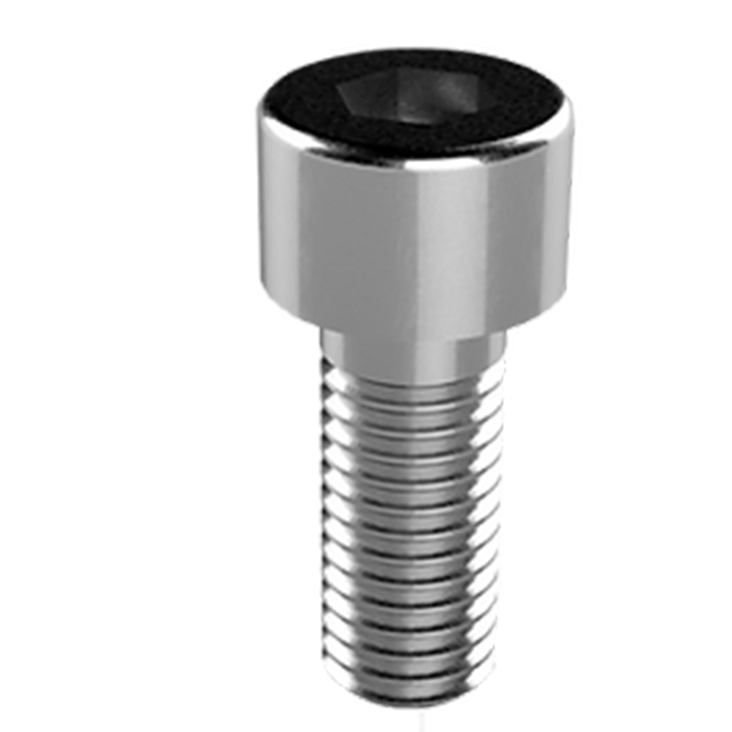 ALURACK ESTRUCTURA TORNILLO M8 X 20, vista frontal