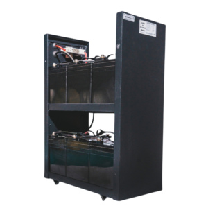 Banco de baterías externo para UPS 10kVA a 60kVA Netion de 10 kW, vista frontal