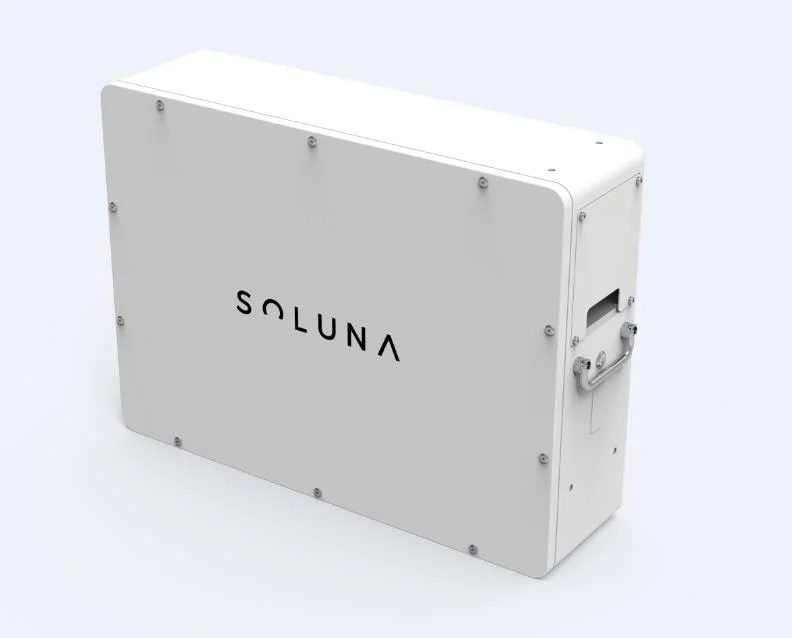 Batería de litio Soluna EOS 5K · 5kWh 51,2V de 5 kW, vista lateral