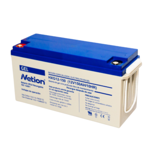 Batería Gel 12V 150Ah Netion de 150 Ah, vista frontal