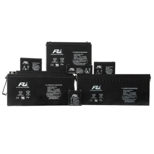 Batería sellada serie GS 4V 4Ah Powest / Fulibattery de 4 Ah, vista frontal