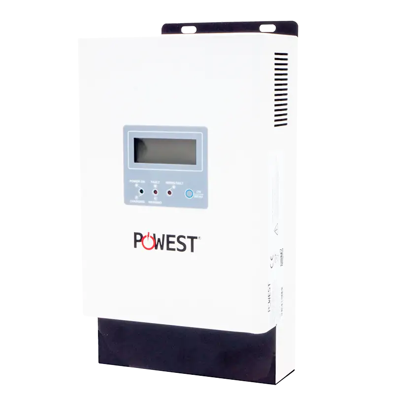 Controlador de cargador solar MPPT Powest 3kW de 3 kW, vista posterior