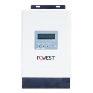 Controlador de cargador solar MPPT Powest 3kW de 3 kW, vista frontal