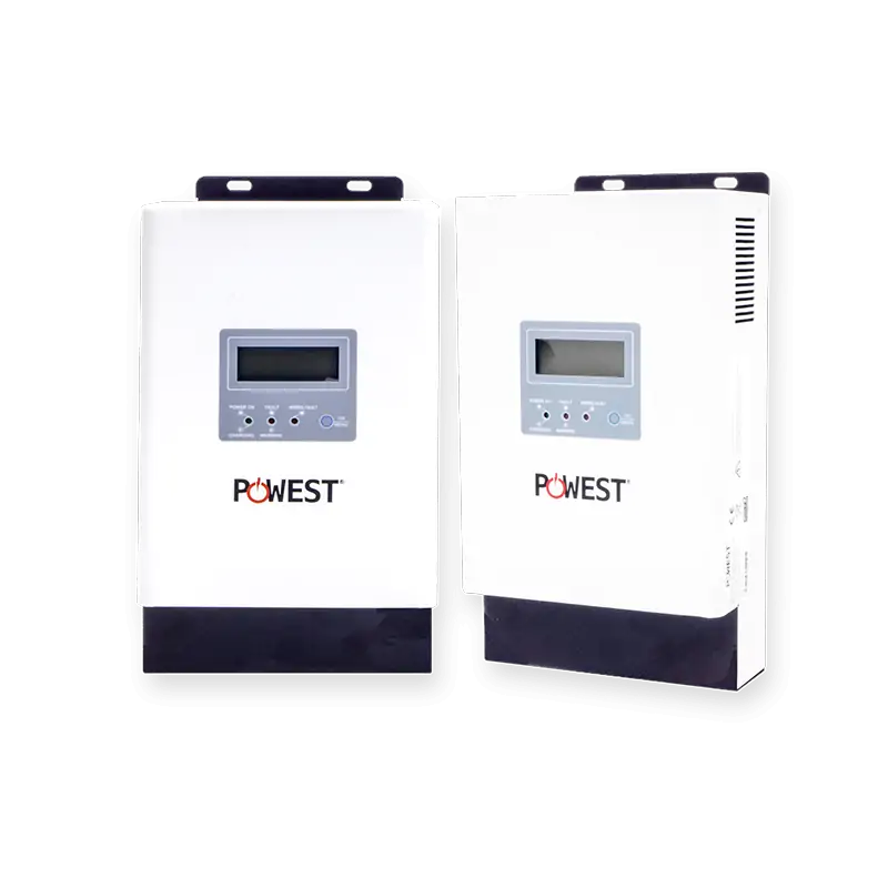 Controlador de cargador solar MPPT Powest 3kW de 3 kW, pantalla y controles