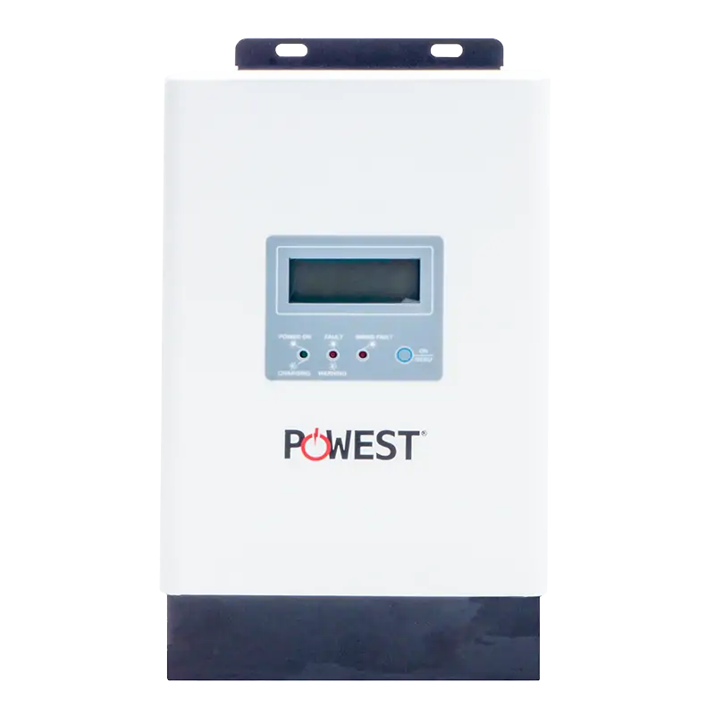 Controlador de cargador solar MPPT Powest 3kW de 3 kW, vista frontal