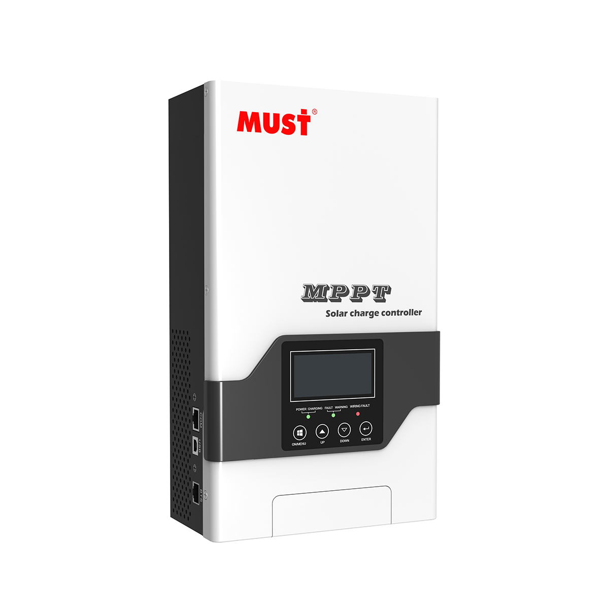 Controlador solar MPPT 100A Must de 100 A, vista posterior