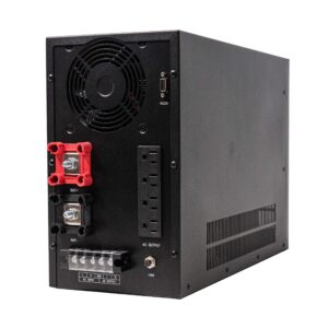 Inversor DC-AC + cargador 2000W · 48 VDC Netion de 2 kW, vista frontal