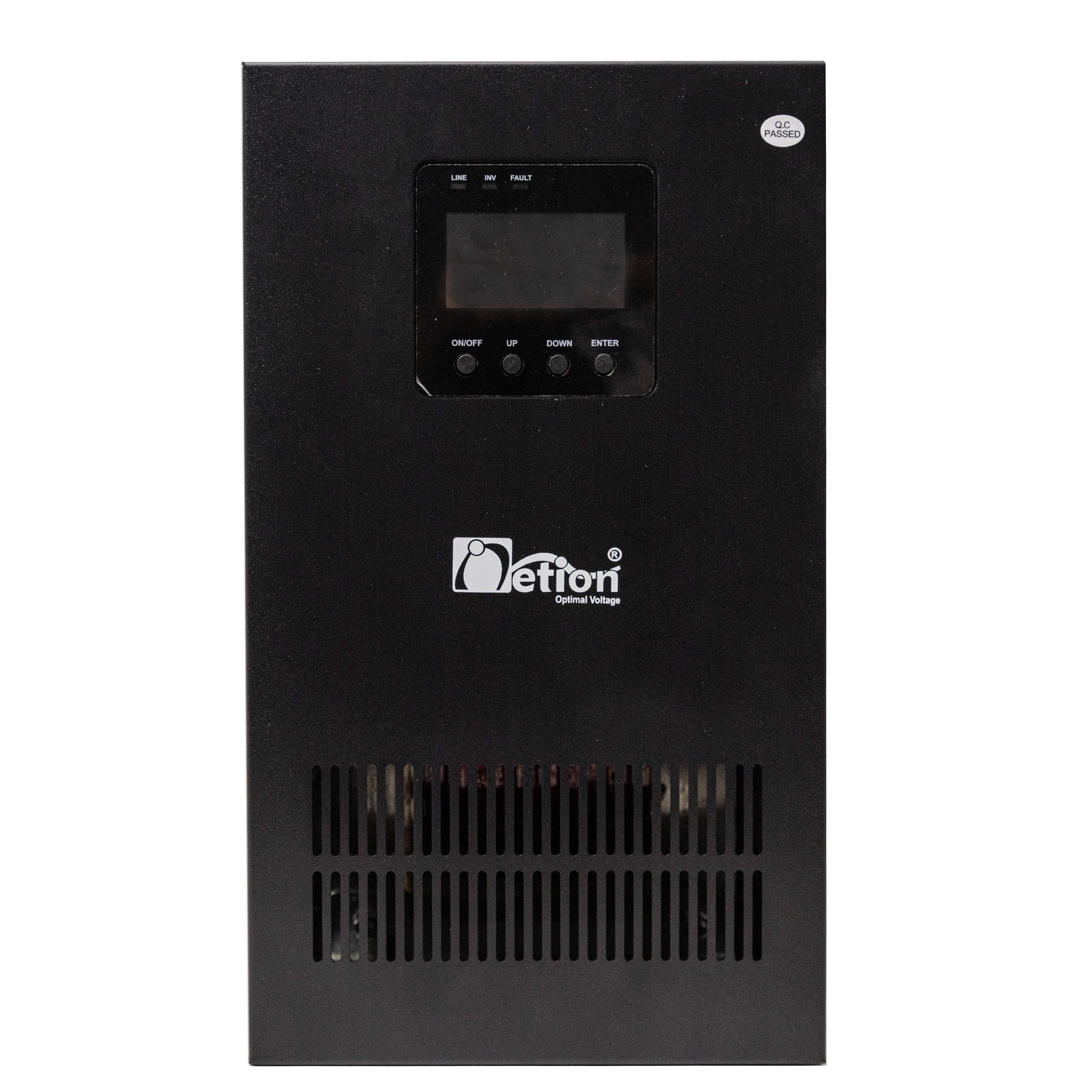 Inversor DC-AC + cargador 3000W · 48 VDC Netion de 3 kW, vista lateral