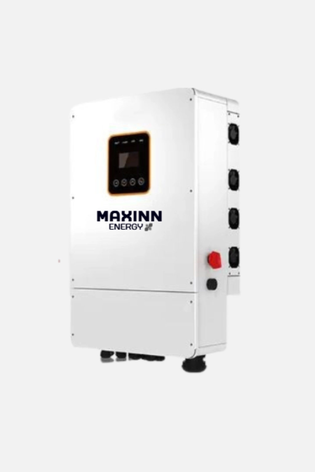 Inversor híbrido de fase dividida con cargador AC 10000W · 48V Maxinn Energy de 10 kW, vista frontal