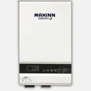 Inversor híbrido monofásico con cargador AC 1000W · 12/24V Maxinn Energy de 1 kW, vista frontal