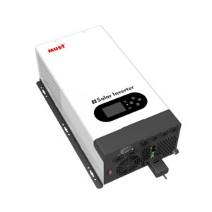 Inversor híbrido off-grid monofásico 1.5kW PV29-1524 LHP Must de 1,5 kW, vista frontal