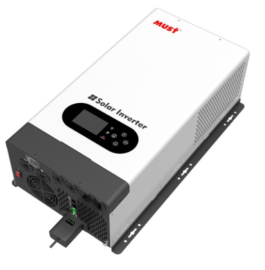 Inversor híbrido off-grid monofásico 3kW PV29-3024-LHP Must de 3 kW, vista frontal