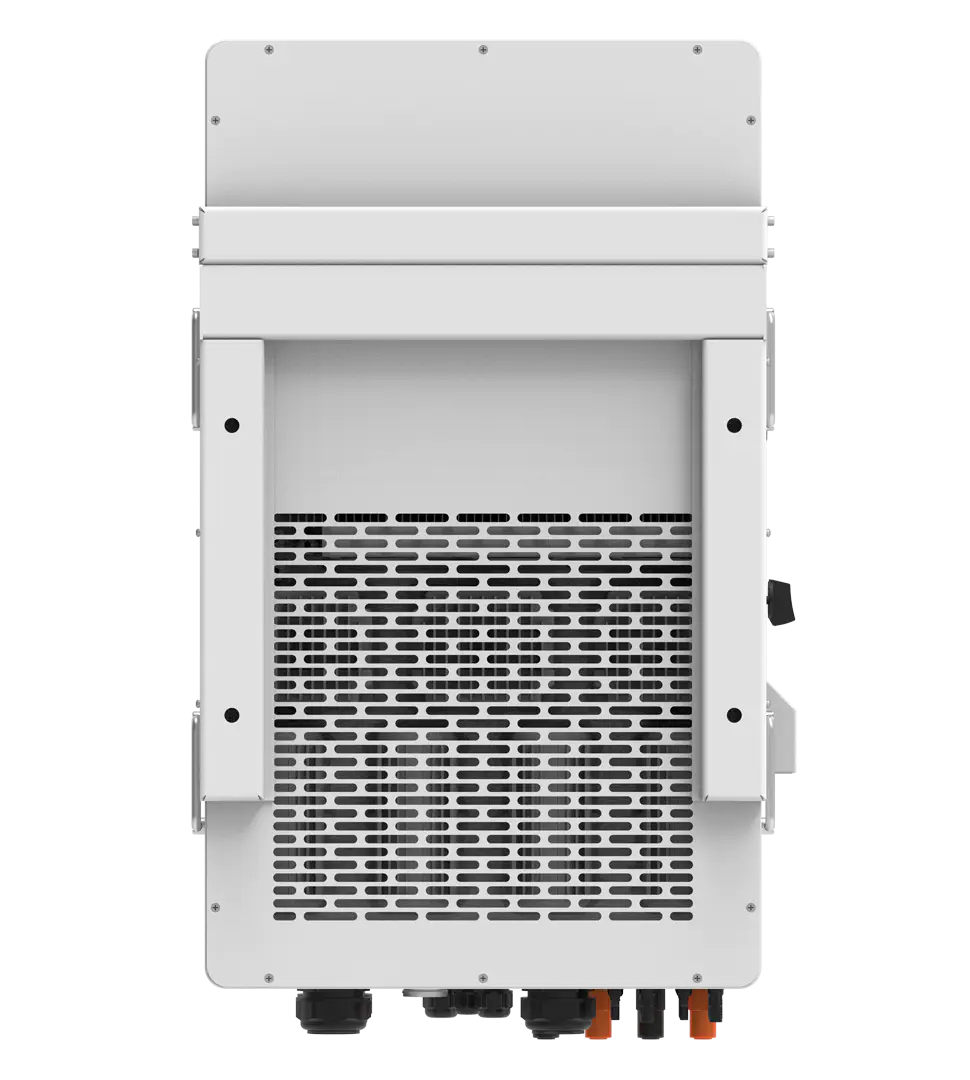 Inversor híbrido on-grid trifásico 30kW SUN-30K-SG01HP3-US-BM4 Deye de 30 kW, vista frontal
